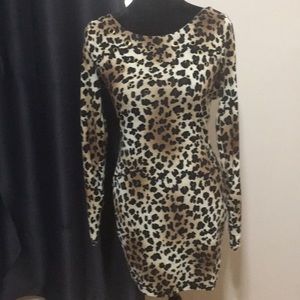 Cheetah Print Dress